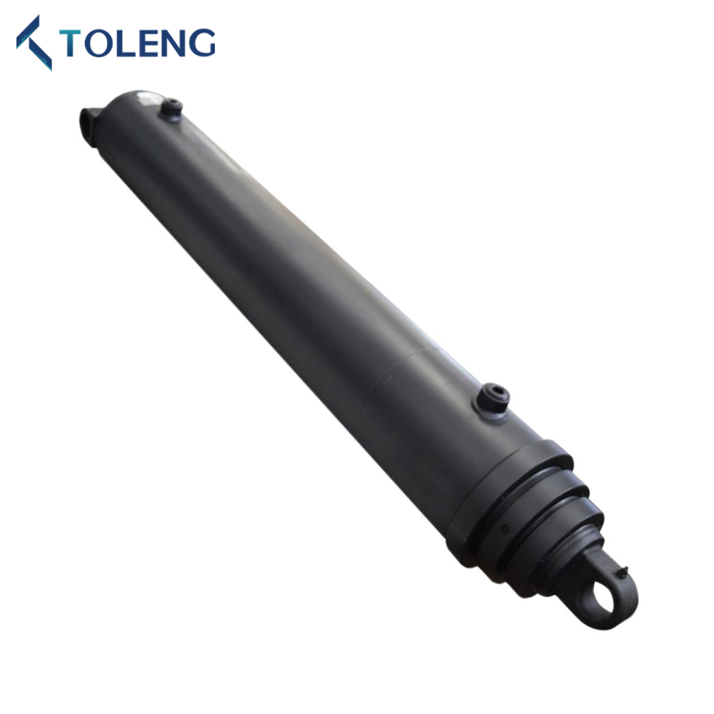 Teleskopisk hydraulcylinder för betongpumpbil